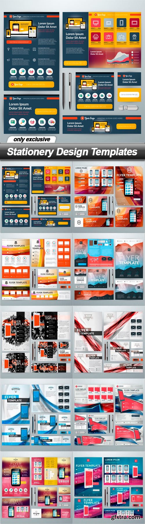 Stationery Design Templates - 10 EPS Stationery Design Templates - 10 EPS