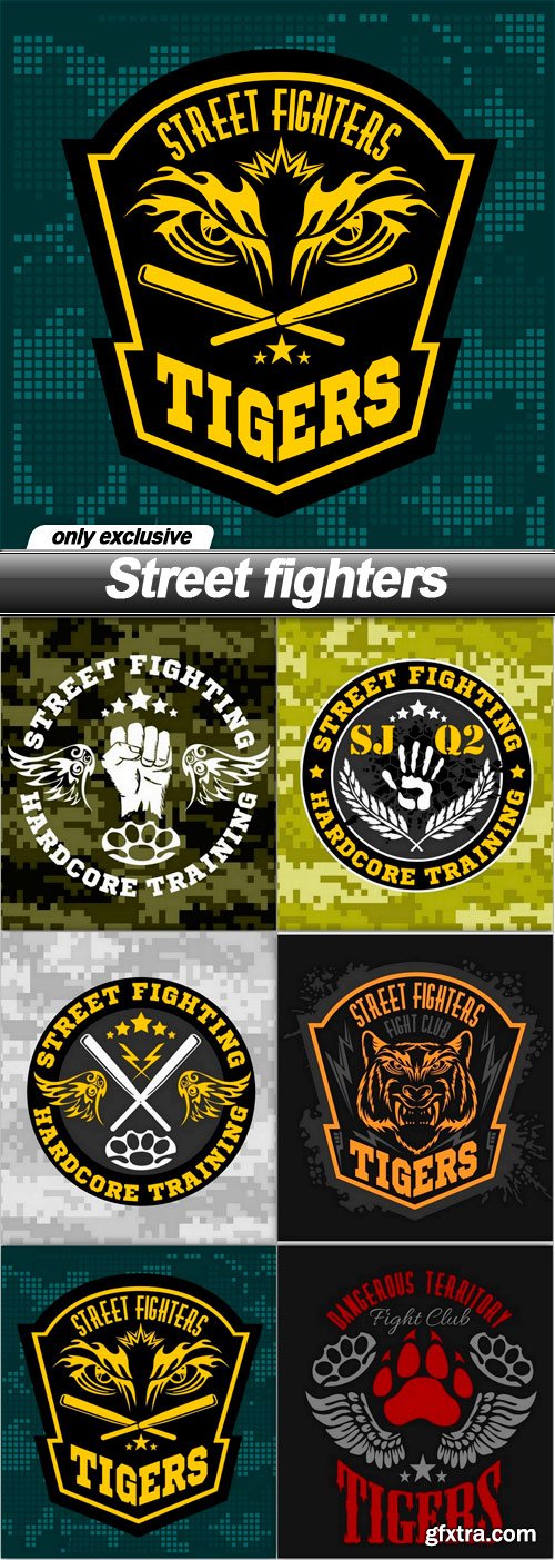 Street fighters - 6 EPS Street fighters - 6 EPS