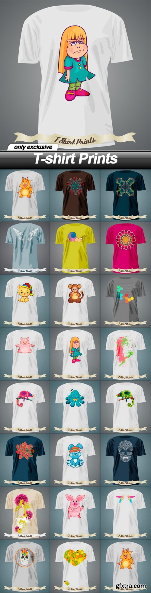 T-shirt Prints - 23 EPS T-shirt Prints - 23 EPS