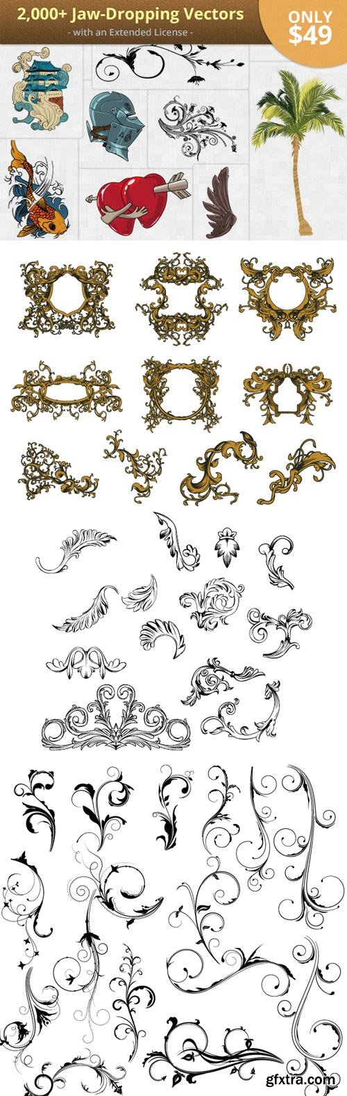 InkyDeals - 2000+ Jaw-Dropping Vectors