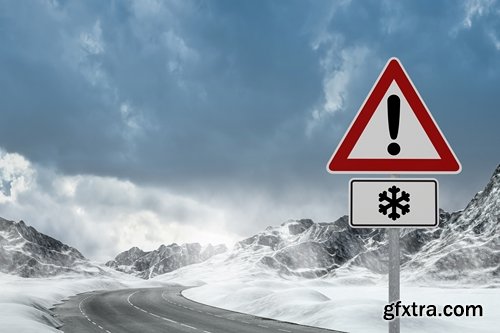 Winter Tire, Winter Car, Crash, Car Accident, Snow Road 25xJPG