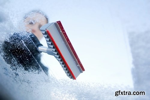 Winter Tire, Winter Car, Crash, Car Accident, Snow Road 25xJPG