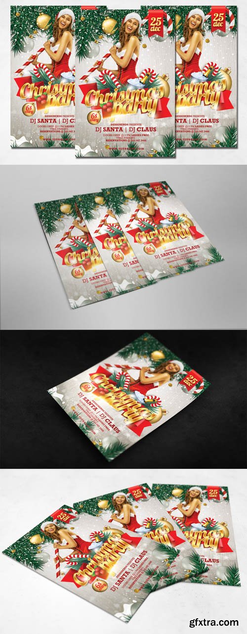 CM - Christmas Party Flyer 432700