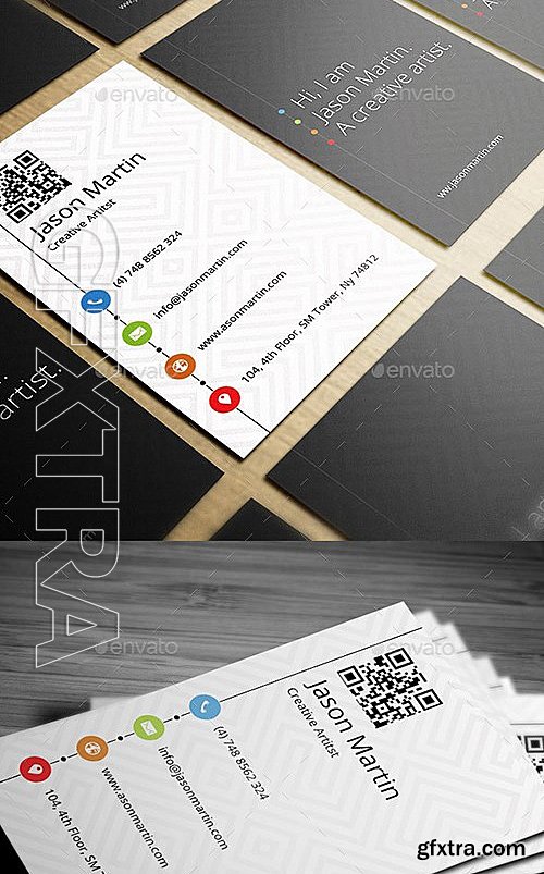 GraphicRiver - Bundle - Creative Colorful Business Cards - 152 13435331