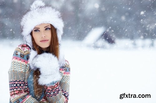 Collection of winter woman coat warm clothing snow holiday joy 25 HQ Jpeg