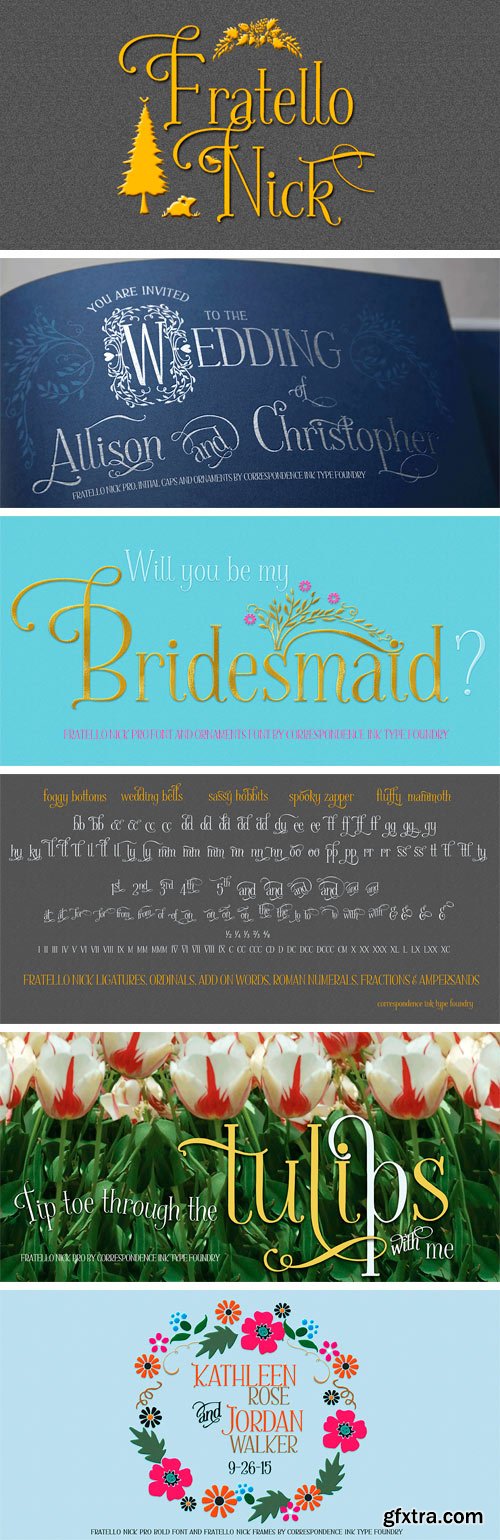 Fratello Nick Font Family