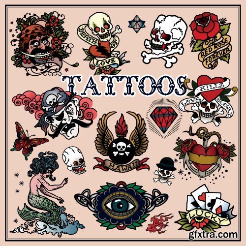 Tattoo Collection 2 - 20x EPS