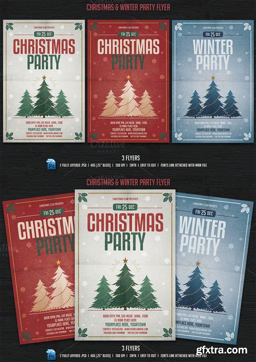 CM - Christmas & Winter Party Flyer 446615 CM - Christmas & Winter Party Flyer 446615