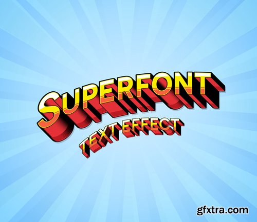 Superfont Psd Text Effect