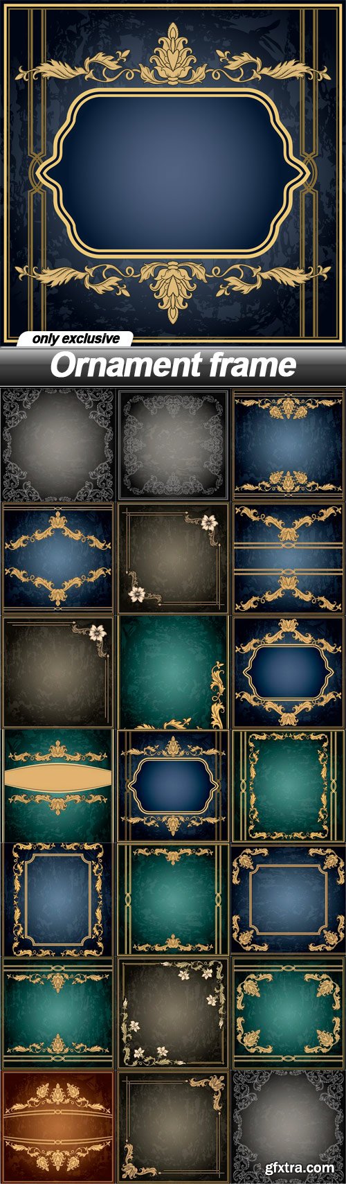 Ornament frame - 20 EPS Ornament frame - 20 EPS