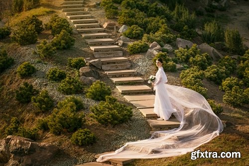 Collection of wedding the bride and groom in the mountains nature landscape wedding celebration 25 HQ Jpeg