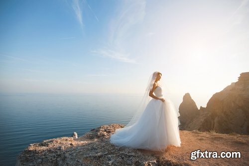 Collection of wedding the bride and groom in the mountains nature landscape wedding celebration 25 HQ Jpeg