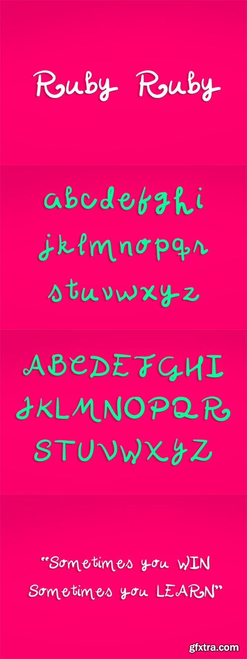 RubyRuby Font