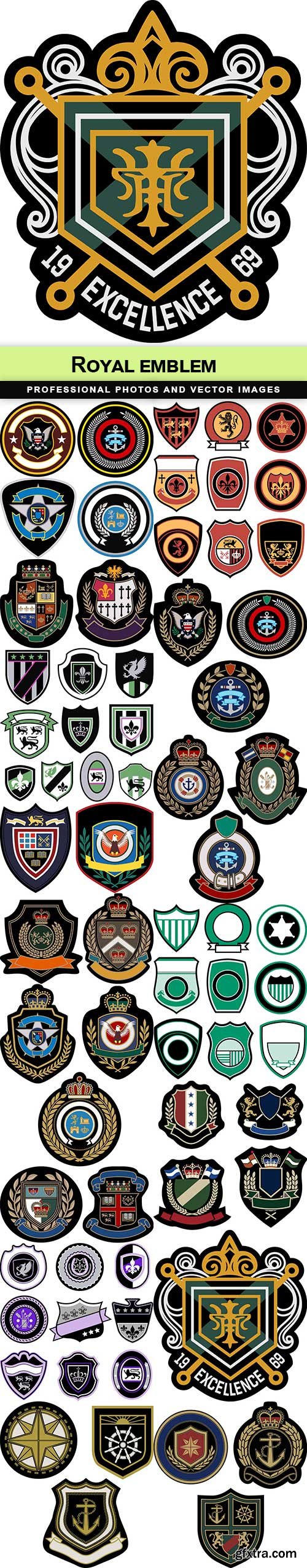 Royal emblem - 17 EPS Royal emblem - 17 EPS