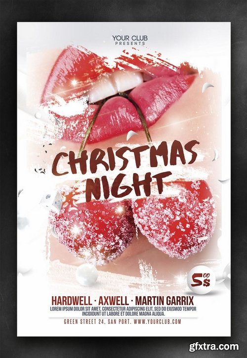 CM - Christmas Club Party Flyer 449693 CM - Christmas Club Party Flyer 449693