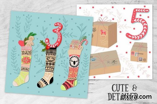 CM - PRINTABLE Christmas Advent Calendar 449346 CM - PRINTABLE Christmas Advent Calendar 449346