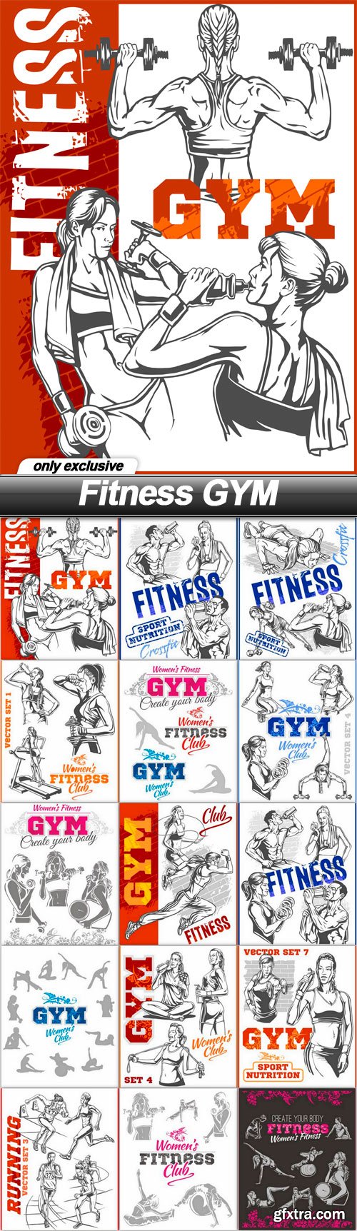 Fitness GYM - 15 EPS Fitness GYM - 15 EPS