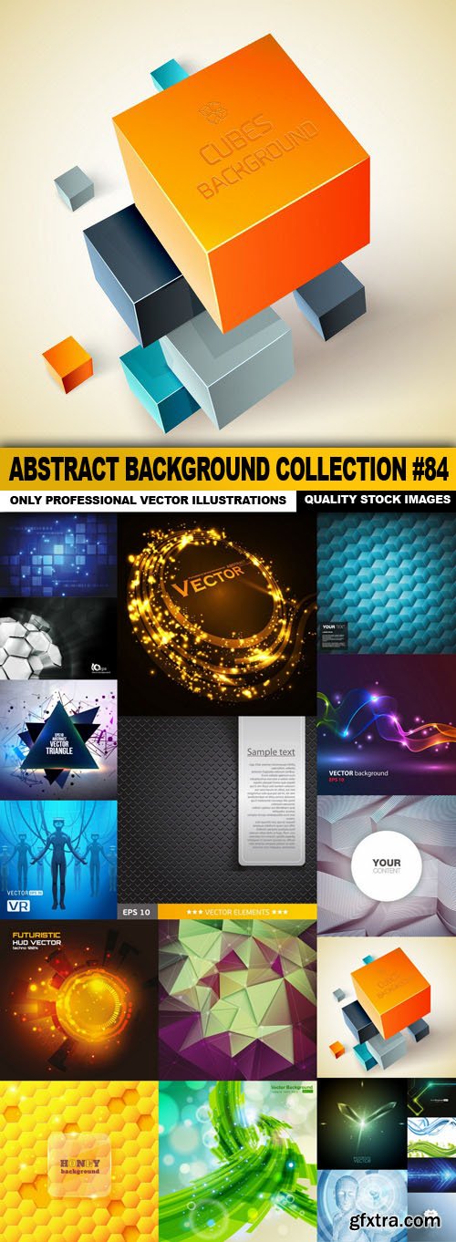 Abstract Background Collection #84 - 20 Vector