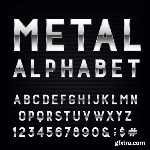 Alphabet #17, 25xEPS