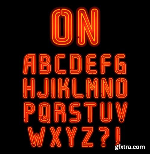 Alphabet #17, 25xEPS