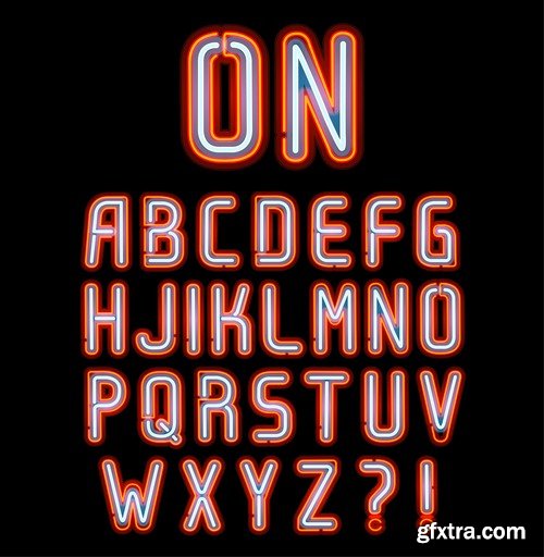 Alphabet #17, 25xEPS