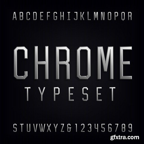 Alphabet #17, 25xEPS