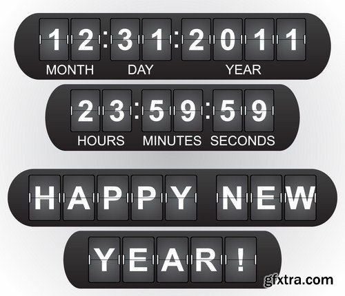 Mechanical Timetable - 20 Vector Mechanical Timetable - 20 Vector