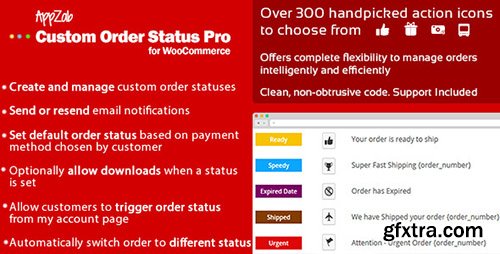 CodeCanyon - WooCommerce Custom Order Status Pro v2.0.1 - 10040450