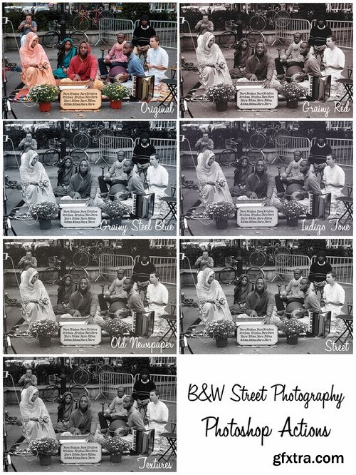 CM - B&W Street Photoshop Actions 452656 CM - B&W Street Photoshop Actions 452656