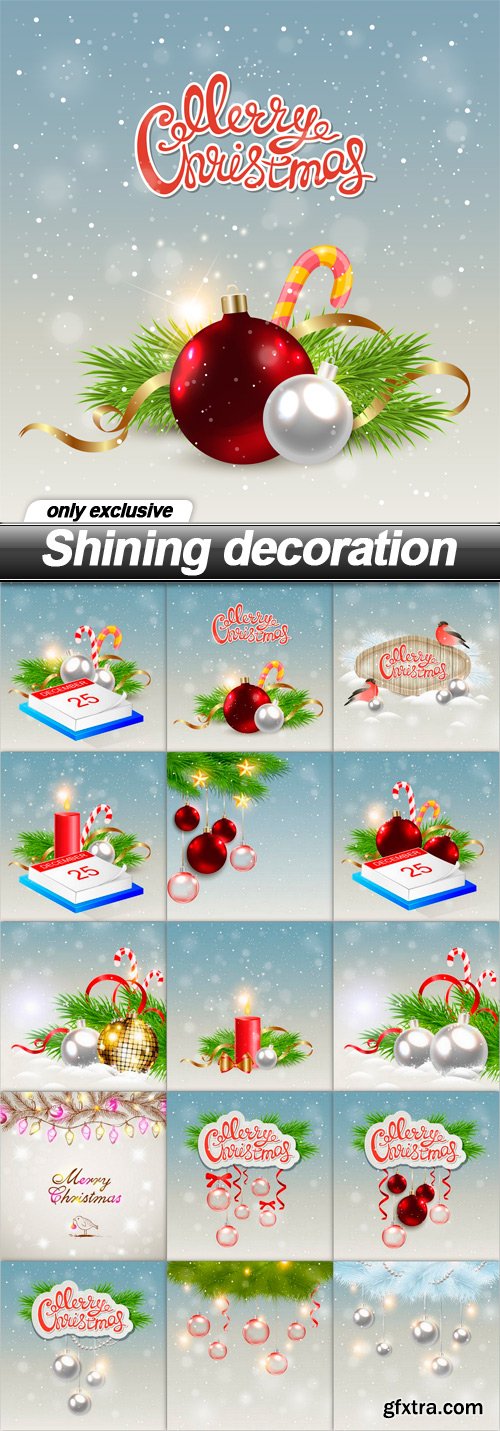 Shining decoration - 15 EPS Shining decoration - 15 EPS