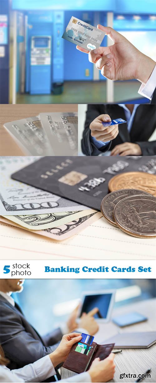 Photos - Banking Credit Cards Set