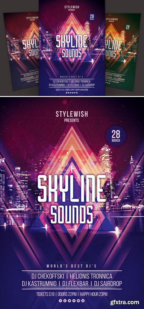 CM - Skyline Sounds Flyer 23074