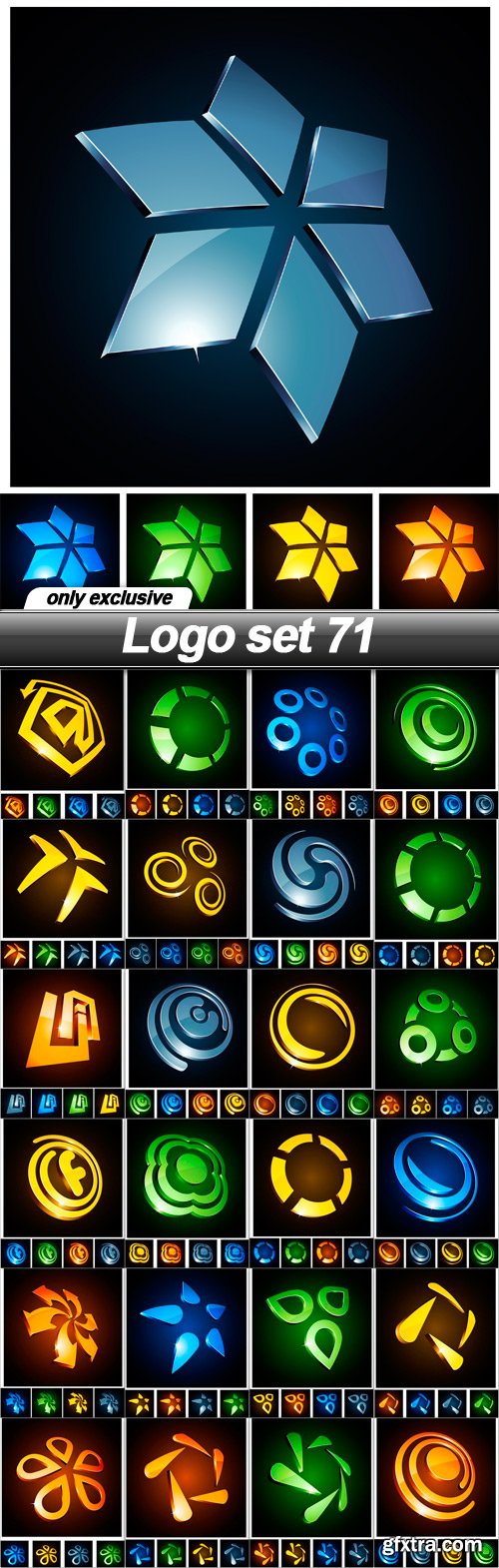 Logo set 71 - 25 EPS