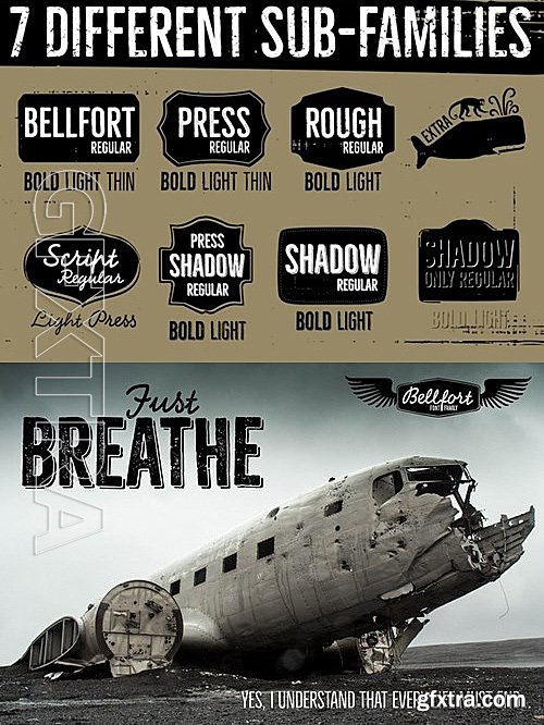 CM - Bellfort Family - 25 fonts CM - Bellfort Family - 25 fonts