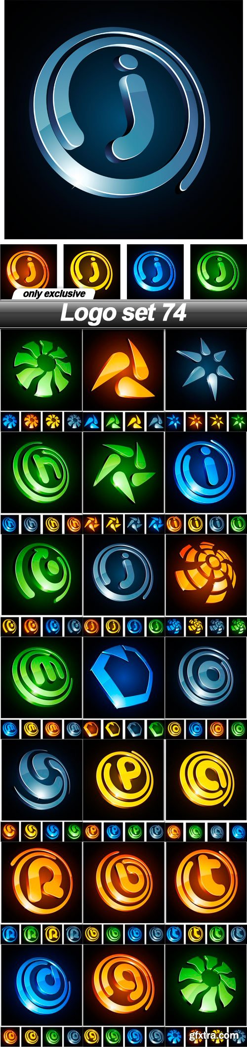 Logo set 74 - 20 EPS Logo set 74 - 20 EPS