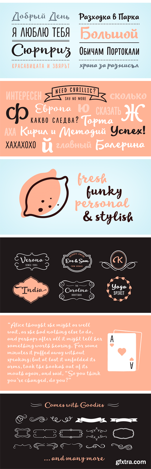 Lifehack Font Family Lifehack Font Family