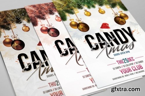 CM - Candy Xmas - Christmas Flyer 459969 CM - Candy Xmas - Christmas Flyer 459969