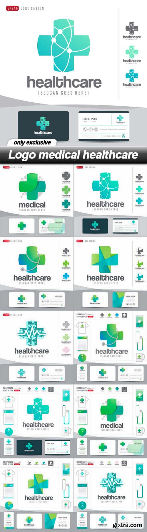 Logo medical healthcare - 10 EPS