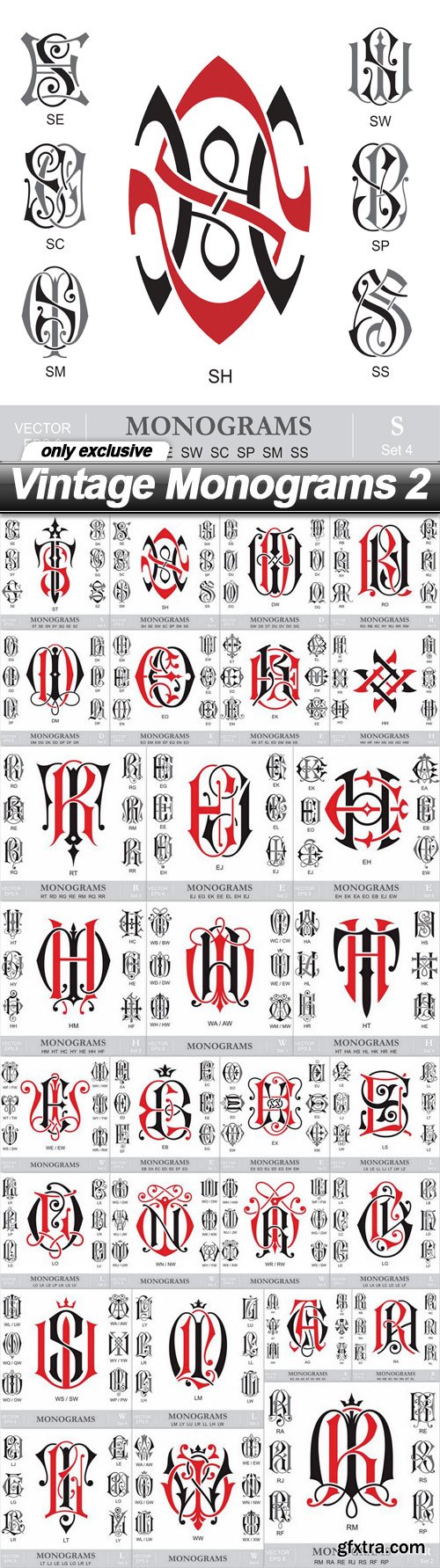 Vintage Monograms 2 - 29 EPS Vintage Monograms 2 - 29 EPS