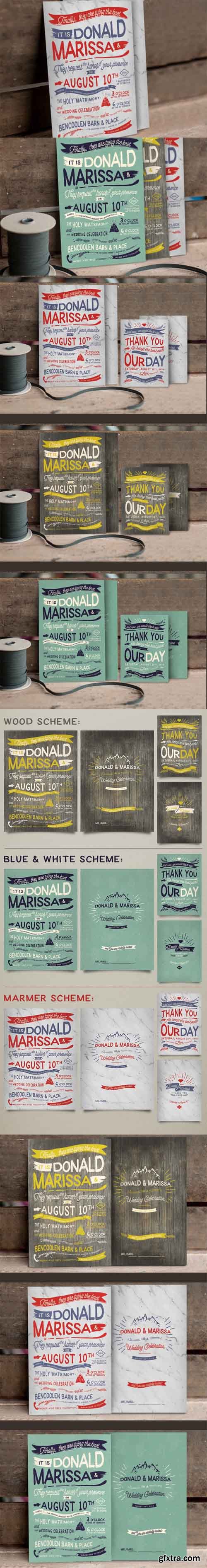 CM - Vintage Hand Lettering Invitation II 338497