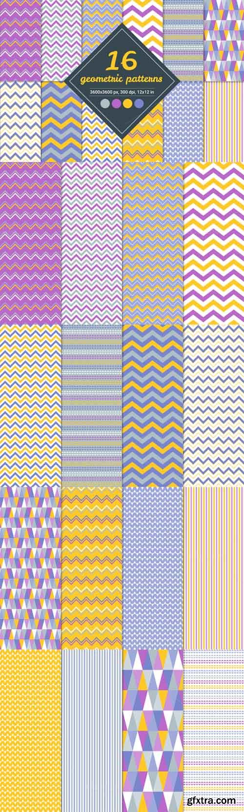 CM - 16 Vector Seamless Patterns (set 1) 407663 CM - 16 Vector Seamless Patterns (set 1) 407663