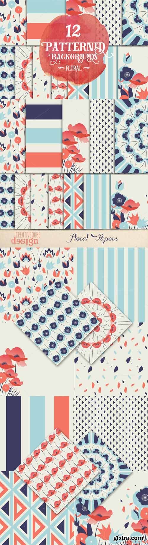 CM - Digital Floral Paper 124748 CM - Digital Floral Paper 124748