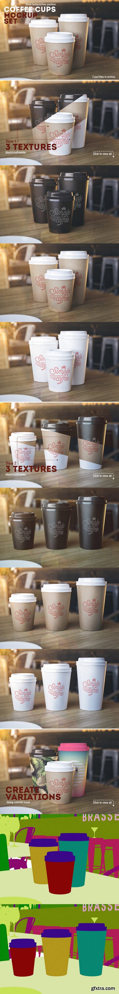 CM - Coffee Cups Mockup 467009