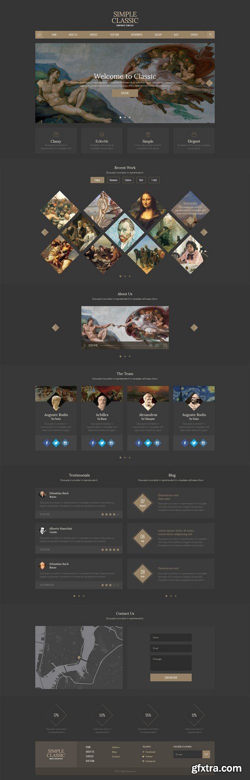 CM - Simple Classic UI Kit 442882 CM - Simple Classic UI Kit 442882
