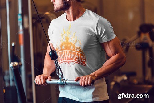 CM - Sport T-shirt Mock-Up 440118