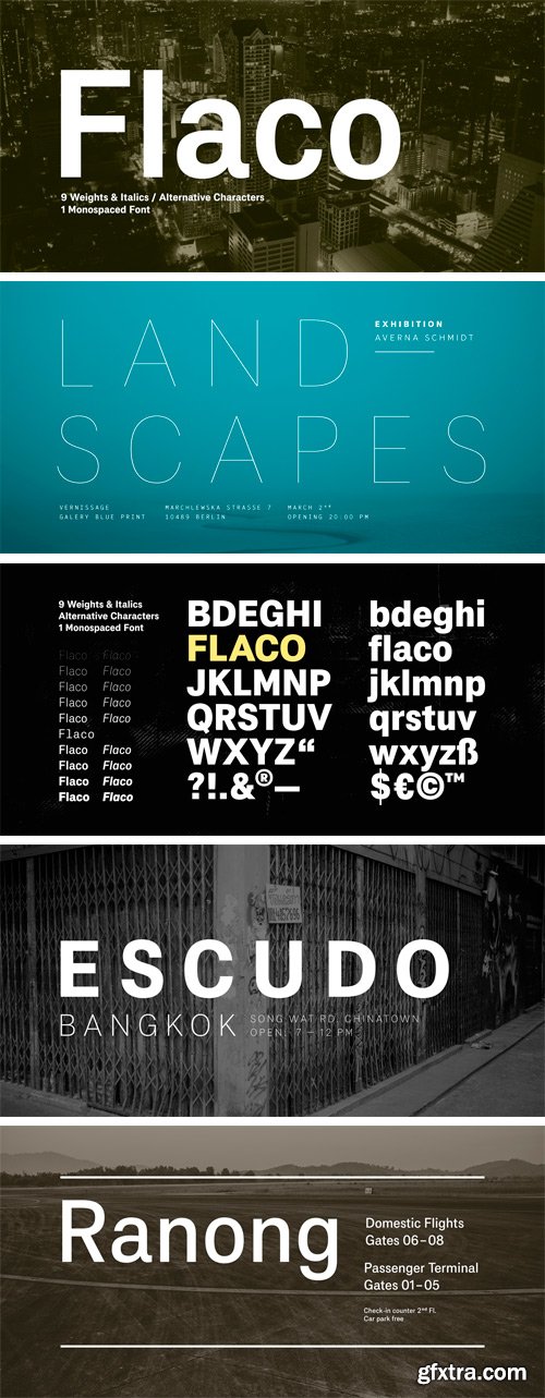 Flaco Font Family Flaco Font Family