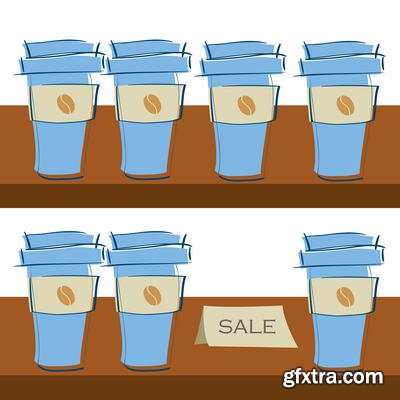 Big Set of Coffee Icons 28xEPS