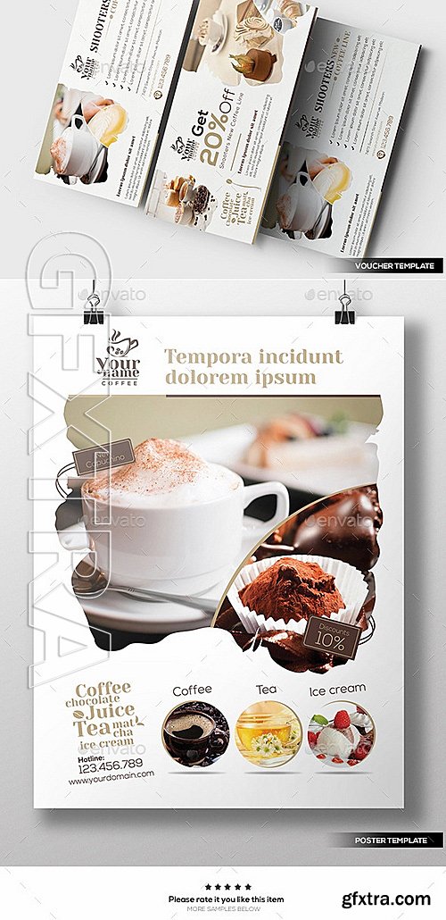 GraphicRiver - Coffee Shop - Bundle Templates 12527338