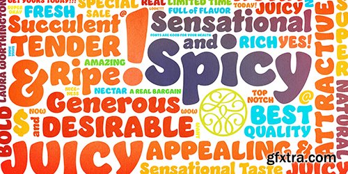 Juicy Font 1 Font $29