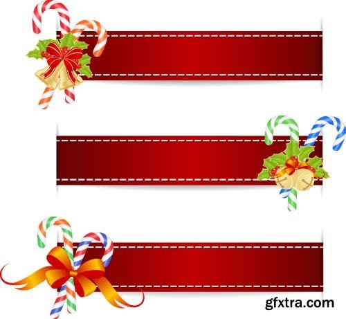 Christmas ribbons